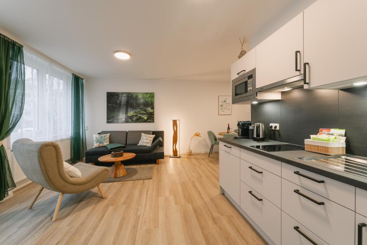 Modernes 2-Zimmer Themen-Apartment Im Zentrum Bayreuth Bagian luar foto